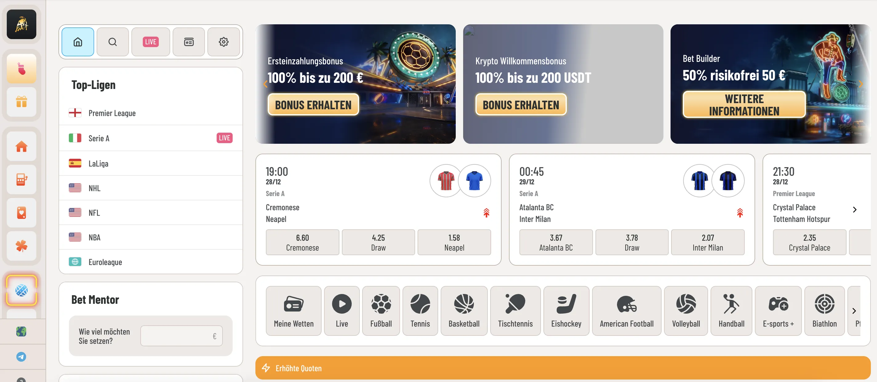 Spielvielfalt, die begeistert &ndash; Das Angebot im Wyns Casino